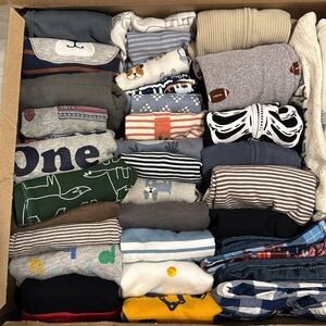 Mystery box for baby boy clothes 3-6 / 6-12